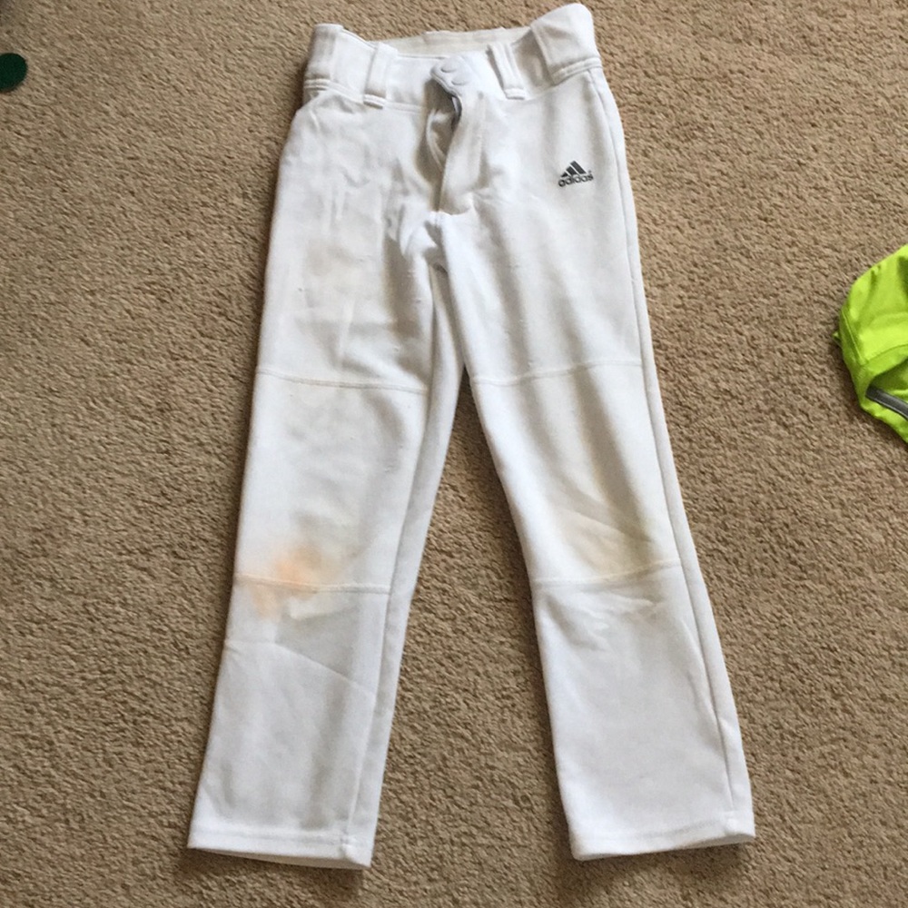 Adidas baseball pants boys youth size XS
